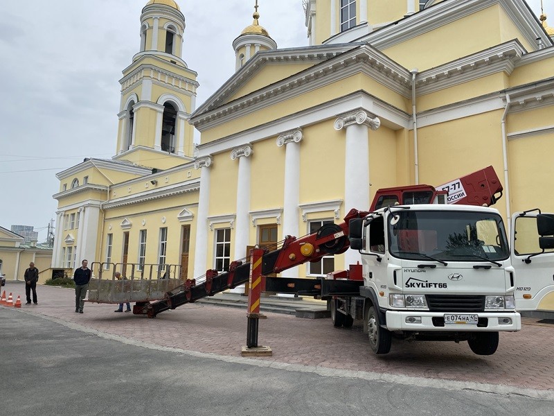8.Автовышка Hansin HS 3570 (35 метров)