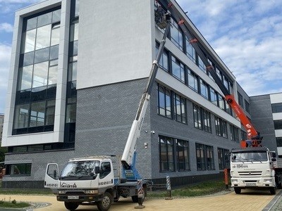 Автовышка Mitsubishi canter AICHI SH200 (22 метра)